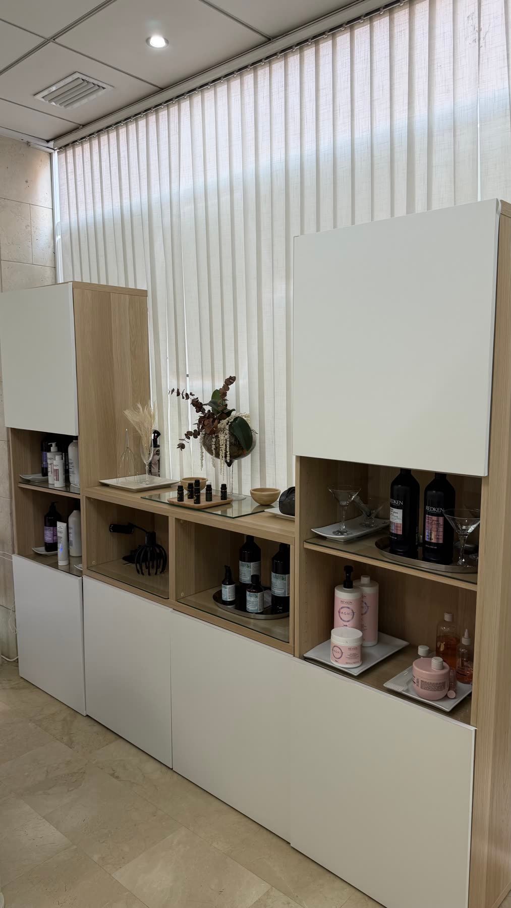 Espacio de tratamientos capilares en Ana Tudela